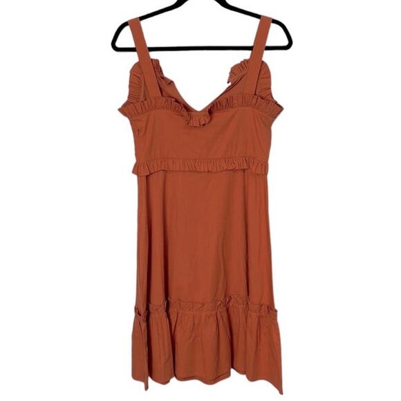Never A Wallflower Malia Short Sun Dress Orange Women’s size XS - Picture 4 of 7